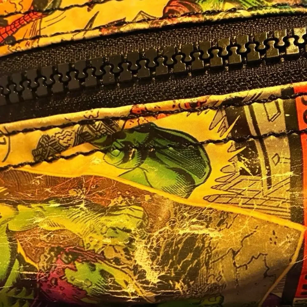 Marvel Comics Messenger Bag Spider-Man X-Men Hulk Laptop Crossbody Comic Con